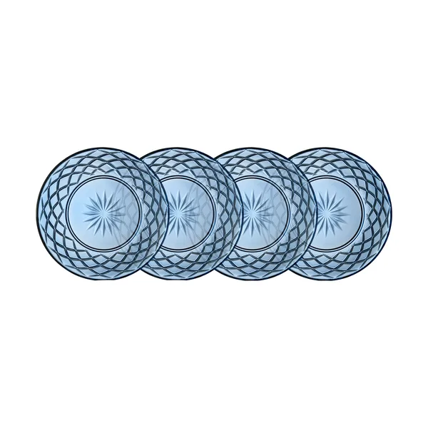 Sorrento tallrik Ø21 cm 4-pack