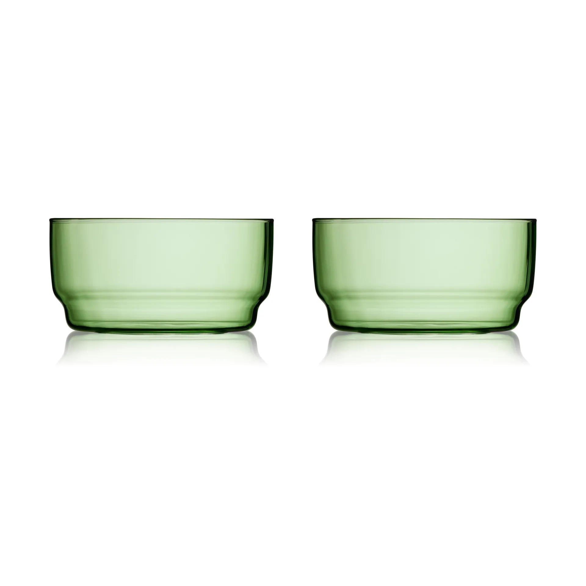 Lyngby Glas Torino sk&aring;l 50 cl 2-pack Gr&ouml;n