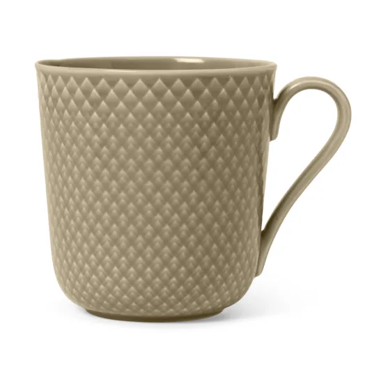 Lyngby Porcelæn - Rhombe Earth Krus Med Hank 39 Cl - Ler