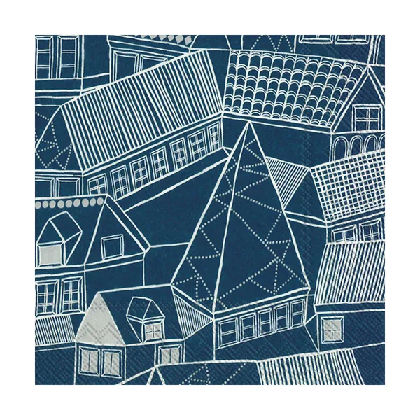 Kujiila servett 33x33 cm 20-pack, Blue