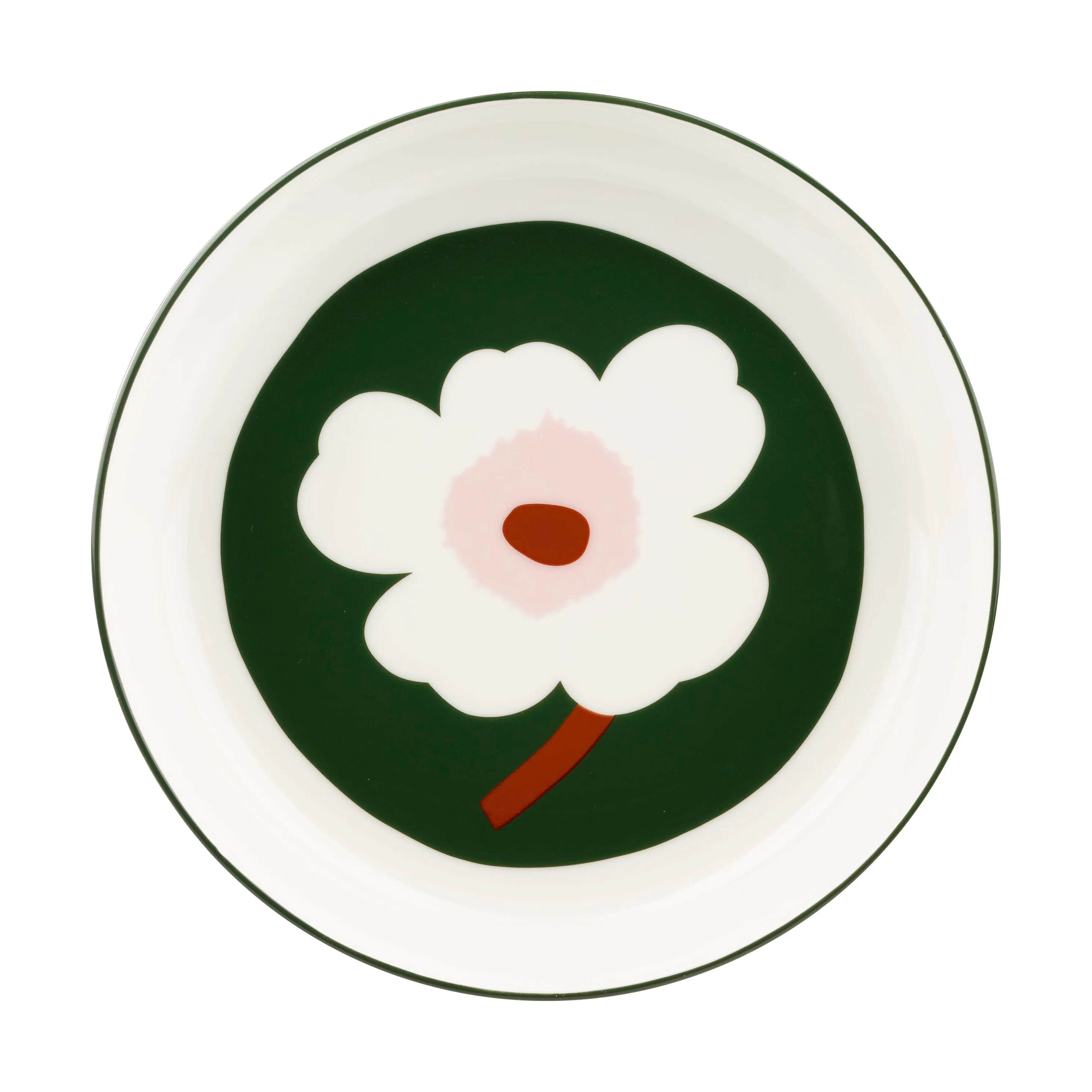 Kjøp Oiva Unikko dyp tallerken Ø20,5 cm fra Marimekko - NordicNest.no