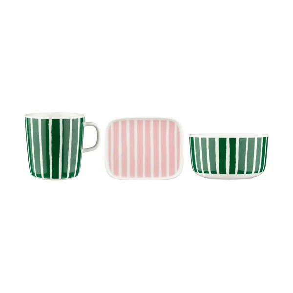Piccolo frukostset 3 delar, Green