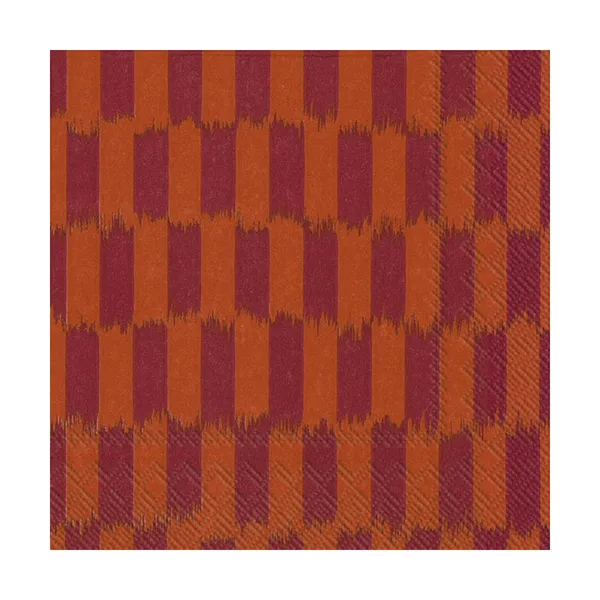 Piekana servett 33x33 cm 20-pack, Terracotta