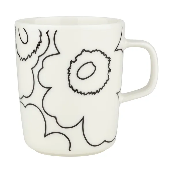 Piirto Unikko Oivo mugg 2,5 dl, White