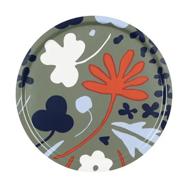 Suvi bricka Ø46 cm, Grey green