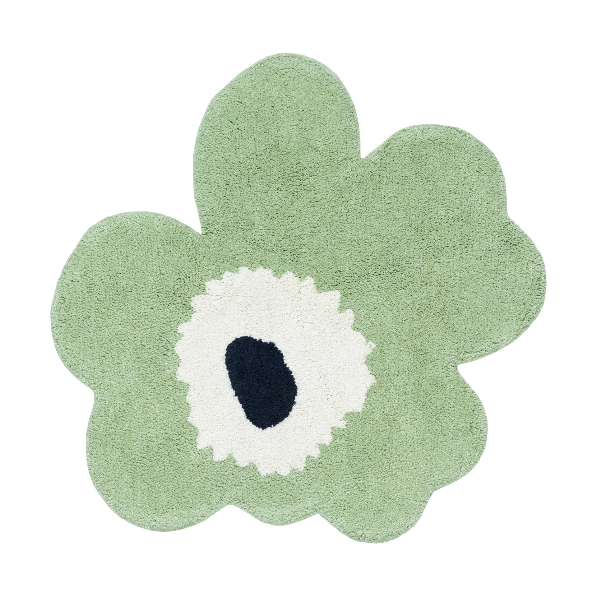 Marimekko Tapis de bain Unikko cm Sage-off white