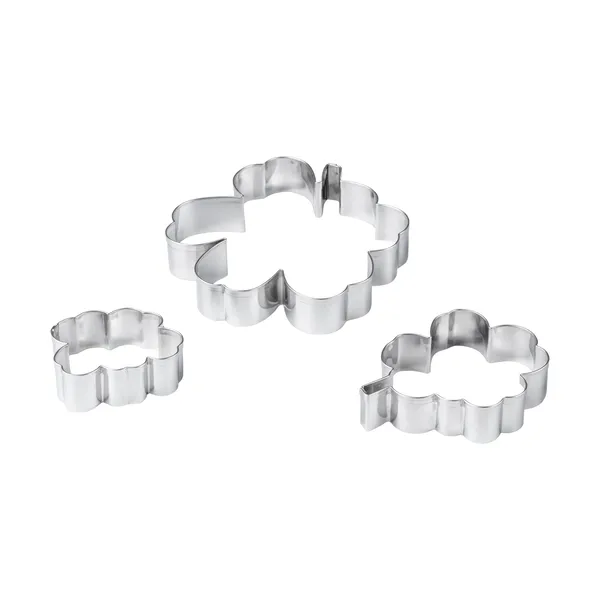 Unikko kakform 3-pack