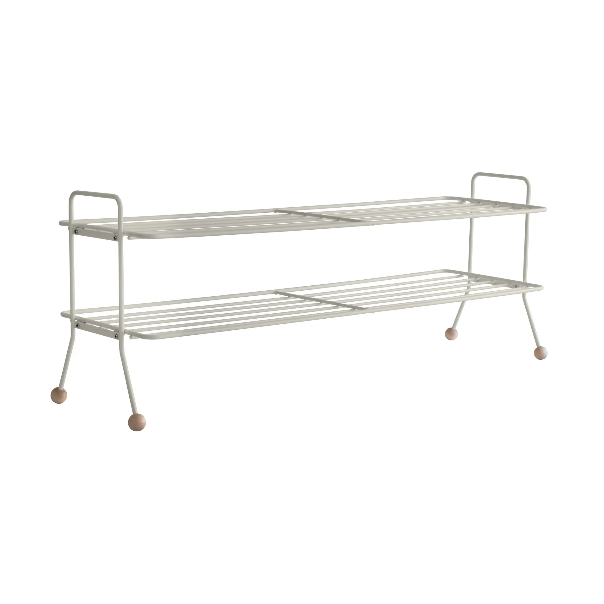 Maze Bill Shoe Shelf L Schoenenrek Greige