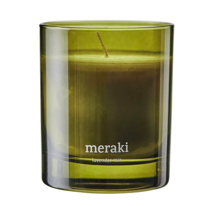 Meraki Bougie parfumée Meraki, 35 heures Pluie de lavande