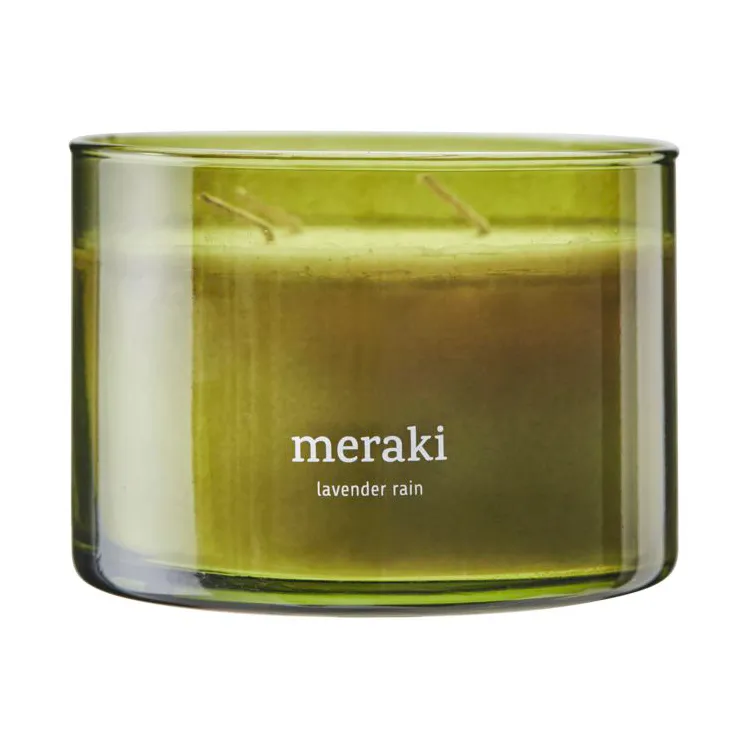 Meraki Bougie parfumée Meraki, 60 heures Pluie de lavande