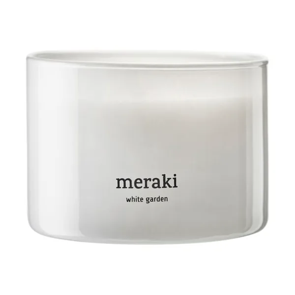 Meraki doftljus, 32 timmar, White garden