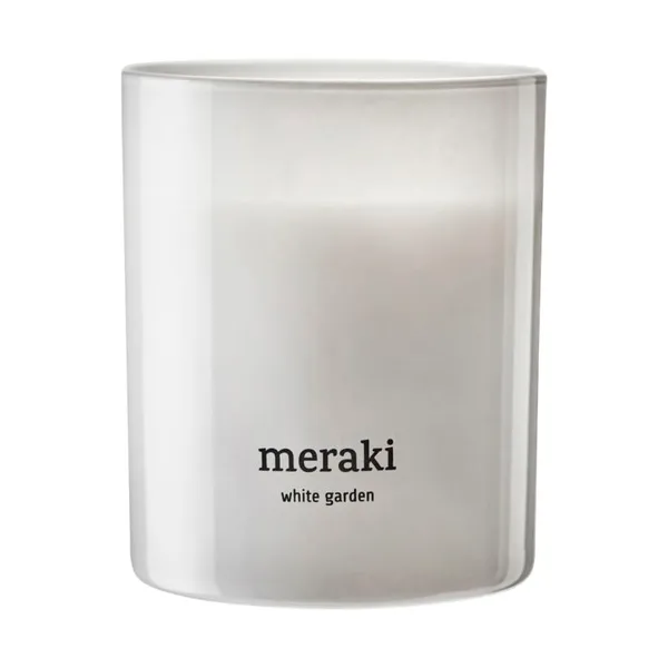 Meraki doftljus, 35 timmar, White garden