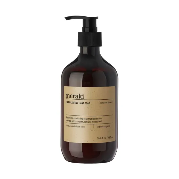 Meraki exfolierande handtvål 490 ml, Northern dawn