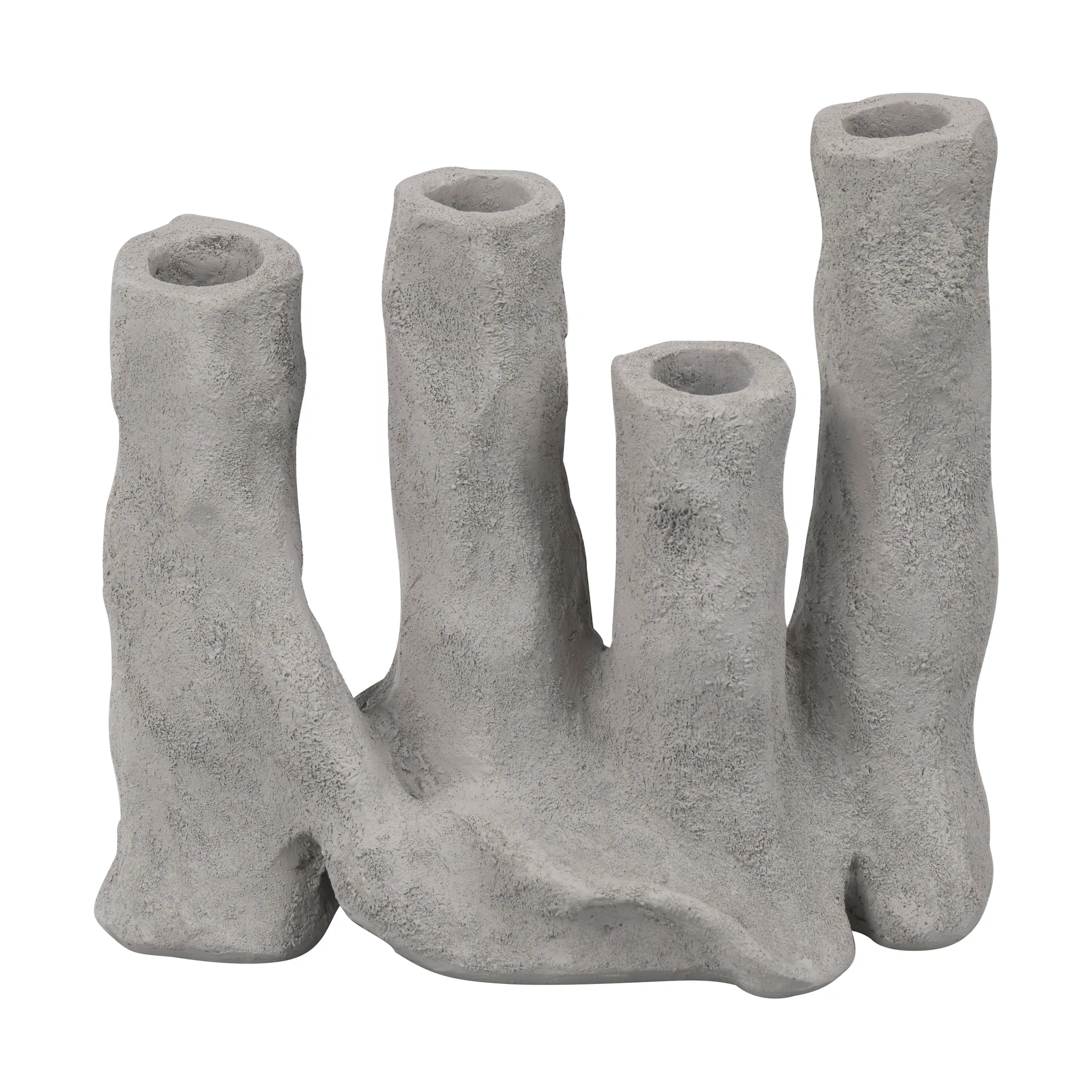 Mette Ditmer Art piece four lysestage Light grey