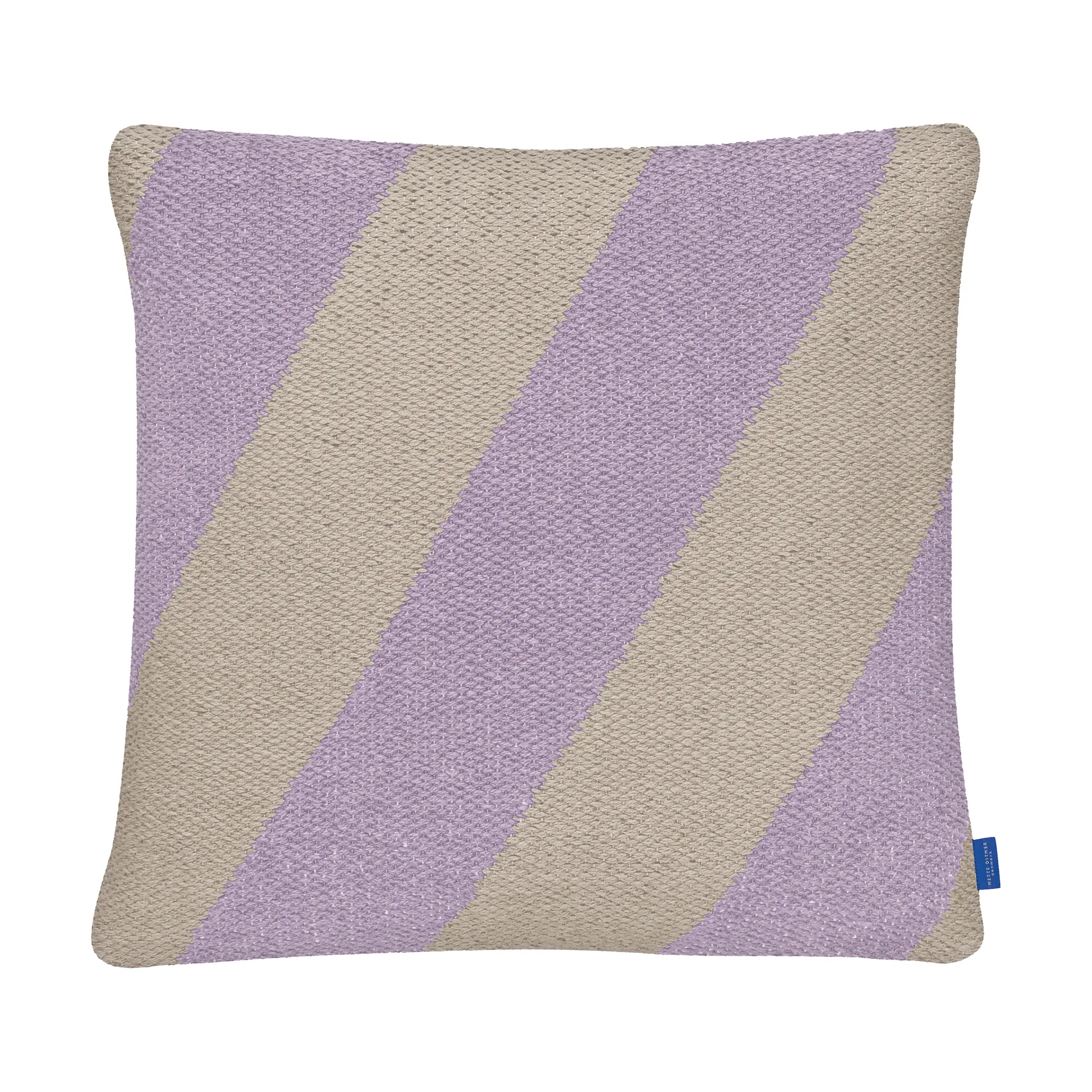 Mette Ditmer Housse de coussin Across Kelim Light lilac, cm