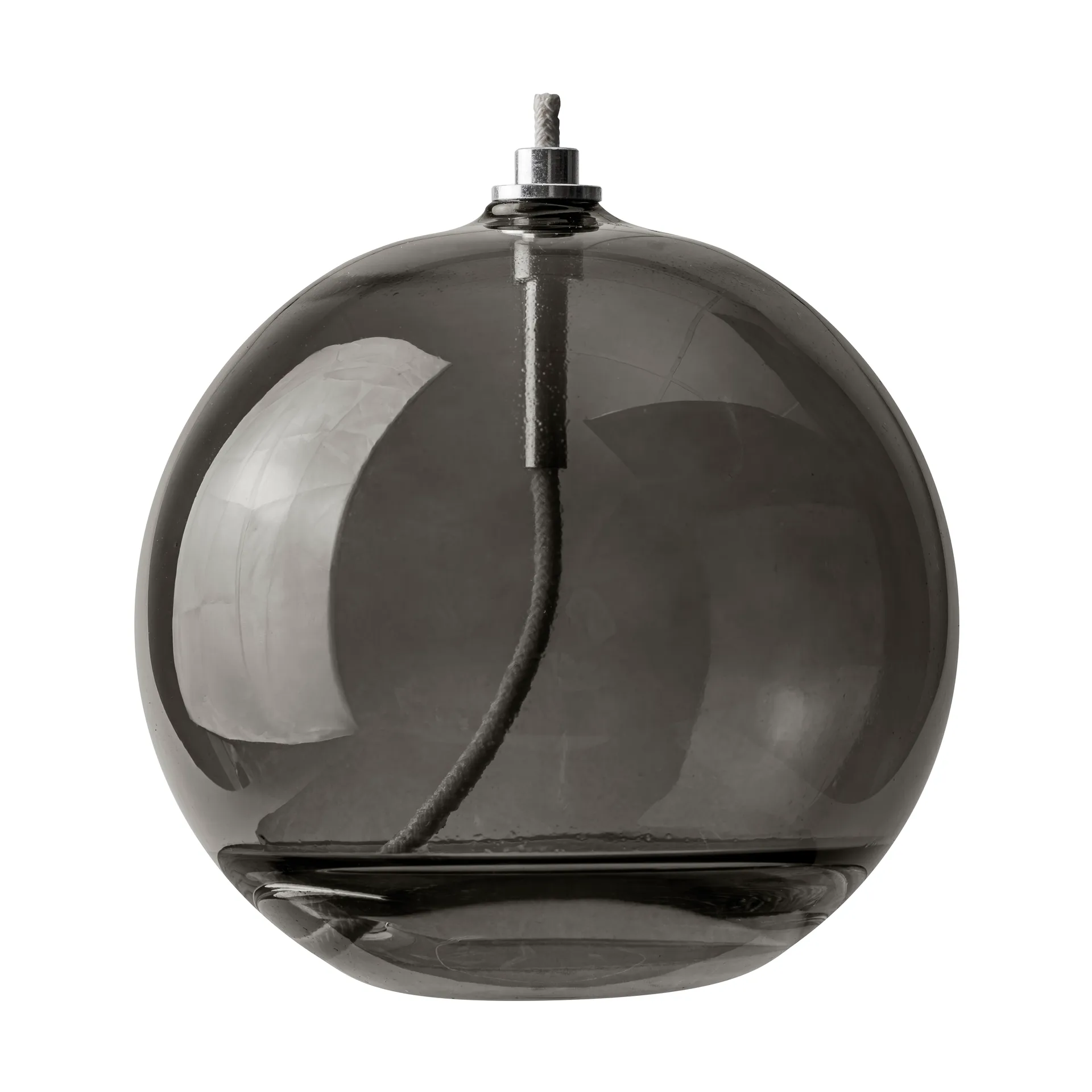Mette Ditmer Lampe à huile Aura large Gris fumé