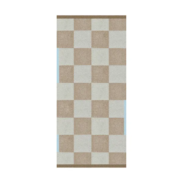 Square all-round gångmatta, Camel, 70x150 cm