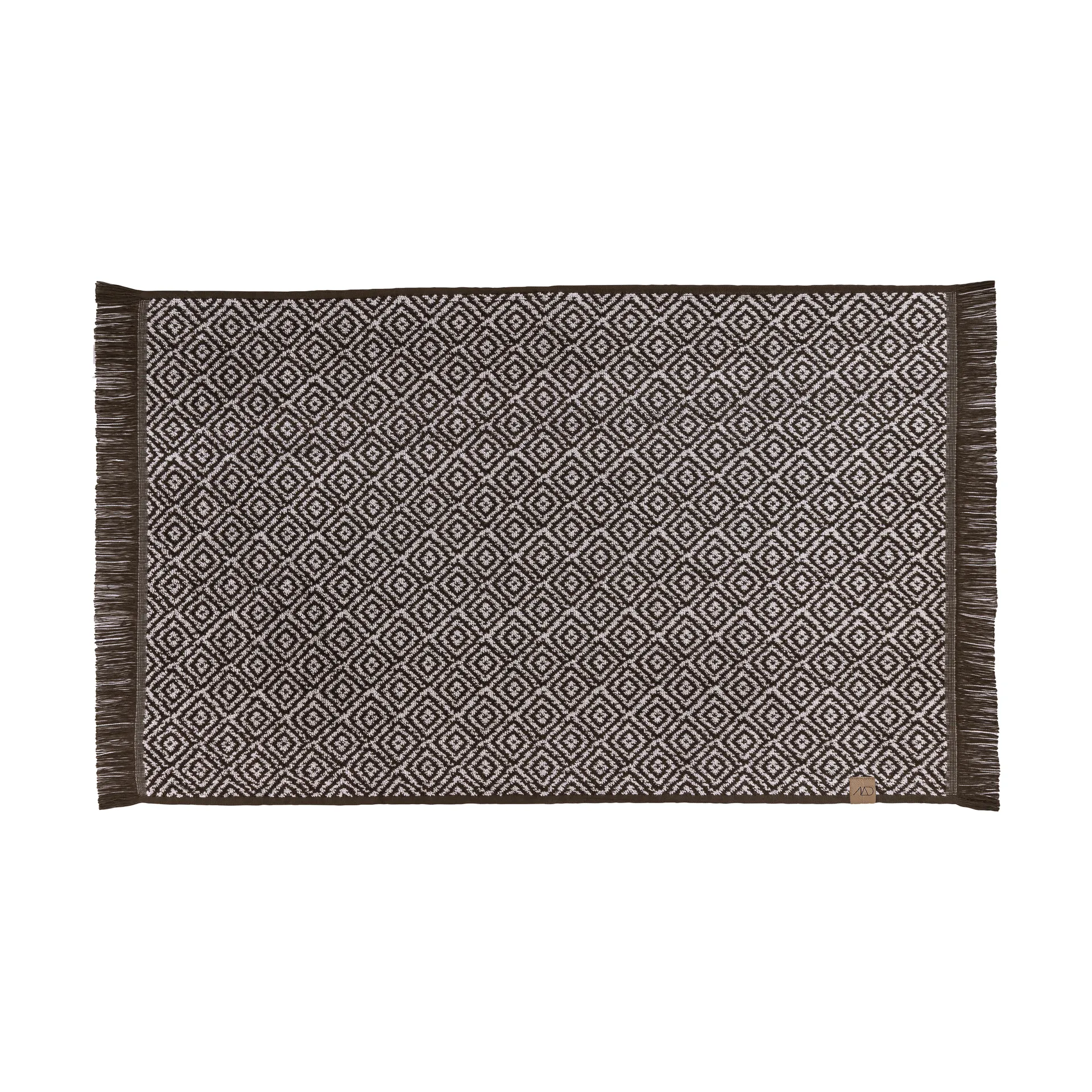 Mette Ditmer Tapis de salle de bain Morocco cm Chocolat blanc cassé