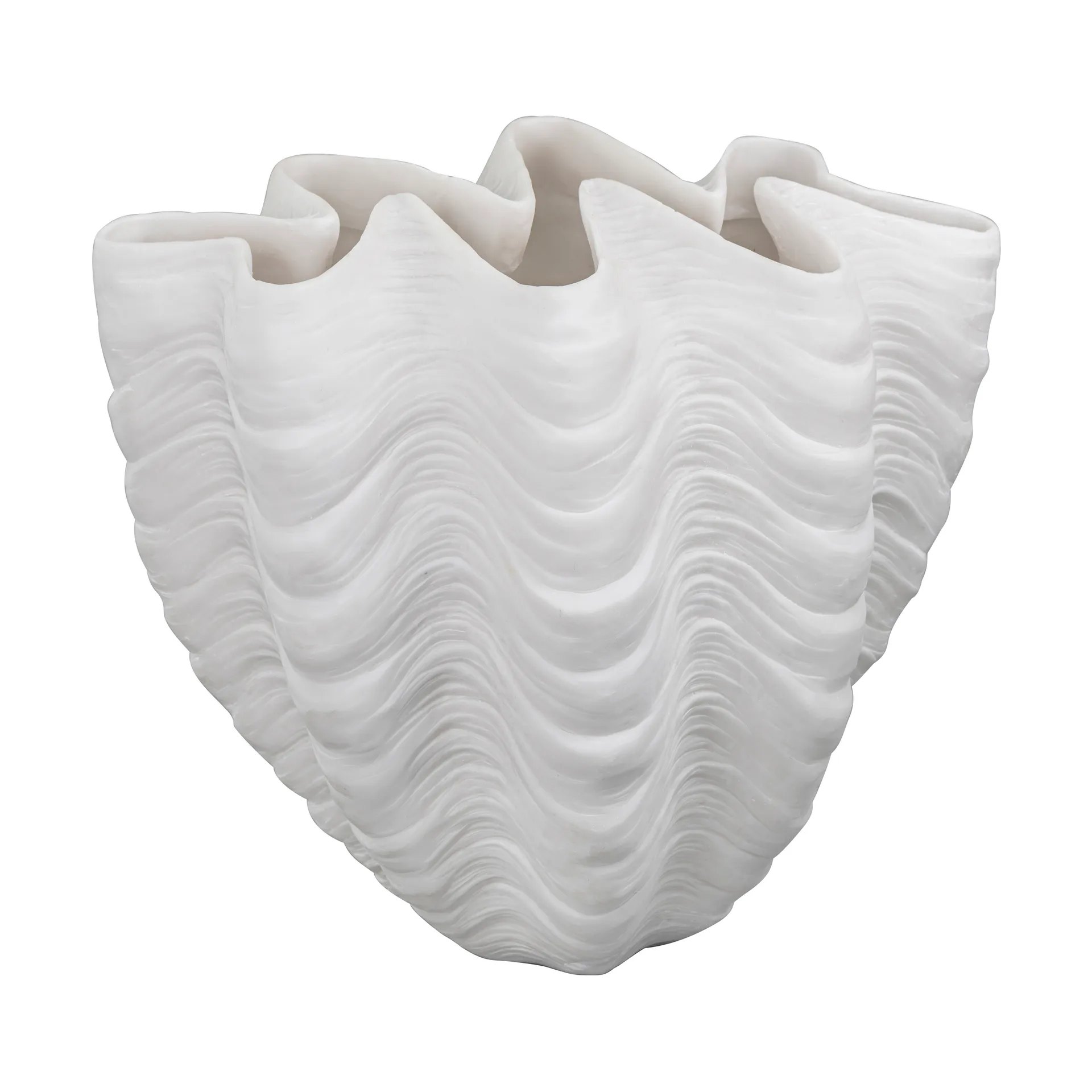 Mette Ditmer Vase Shell Grand, , white