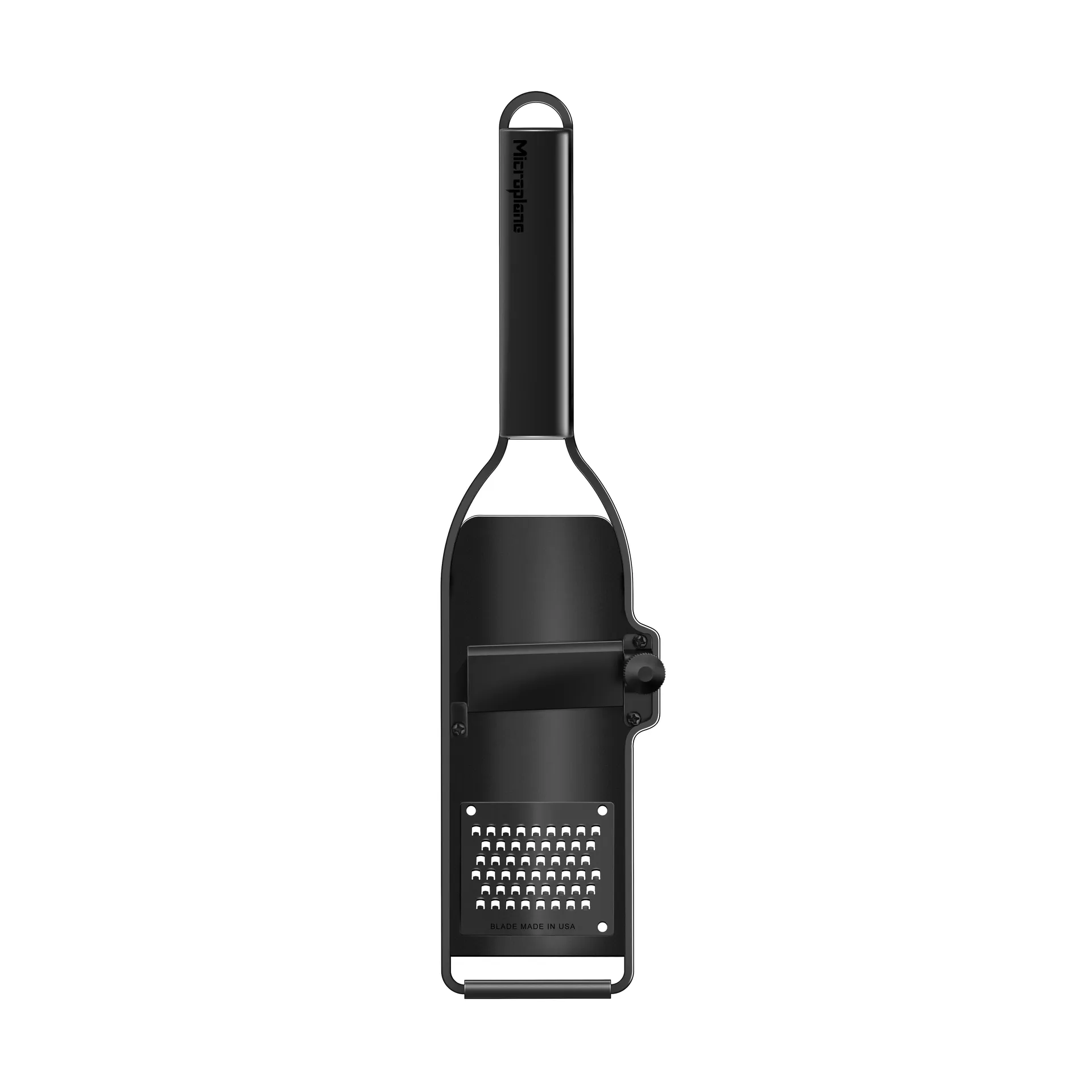 Microplane Black Sheep Rivejern 2in1 - Trøffeljern (Sort Stål)
