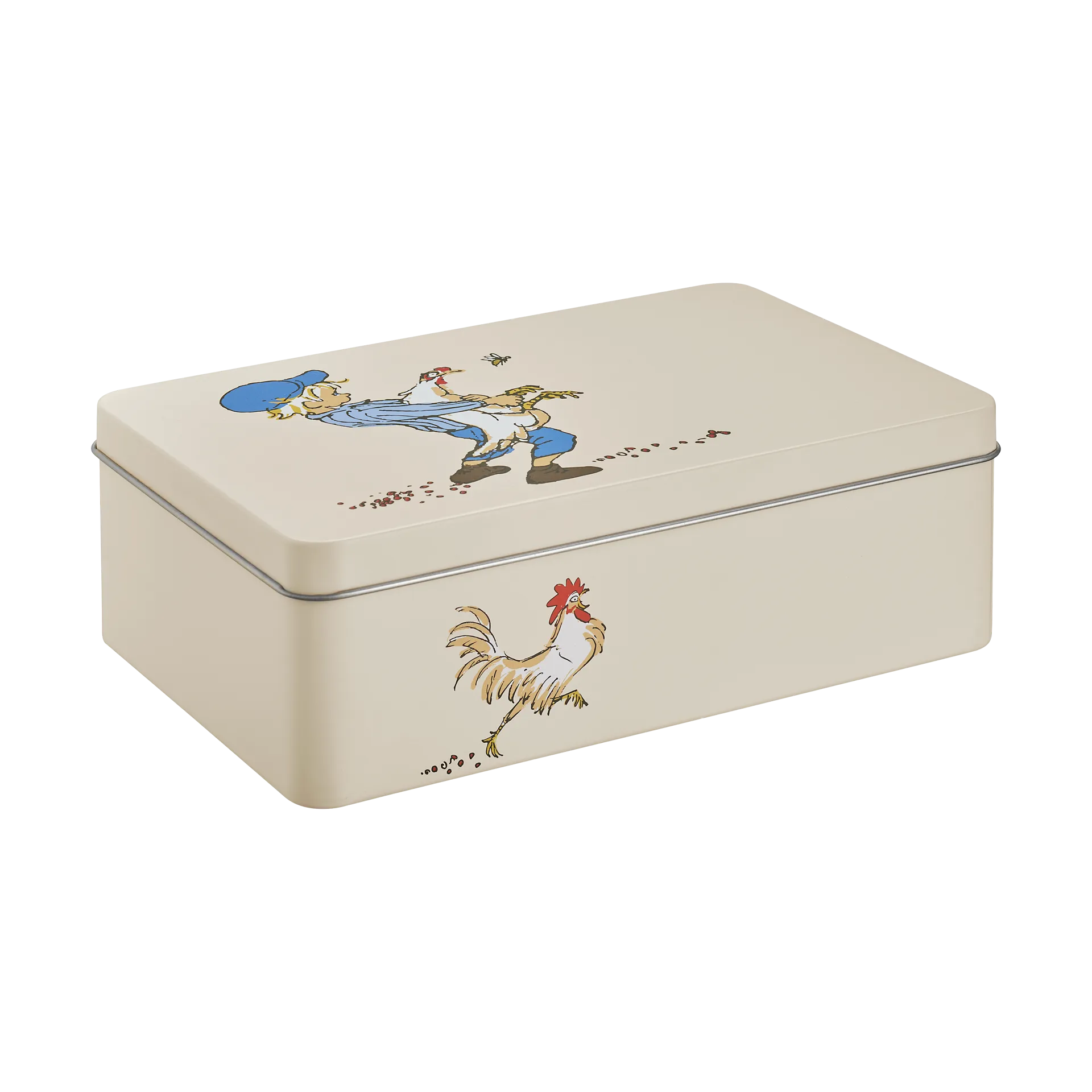 Muurla Boîte en métal Emil cm Cluck Cluck
