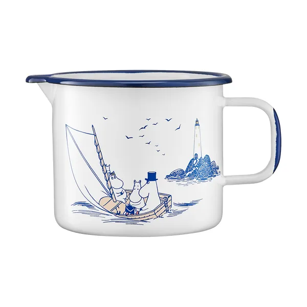 Moomin emaljkanna 1,3L, Sailors