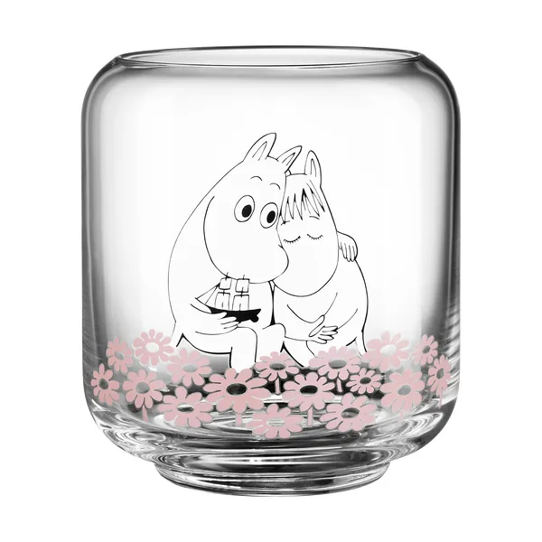 Moomin ljuslykta/vas 10 cm, Together
