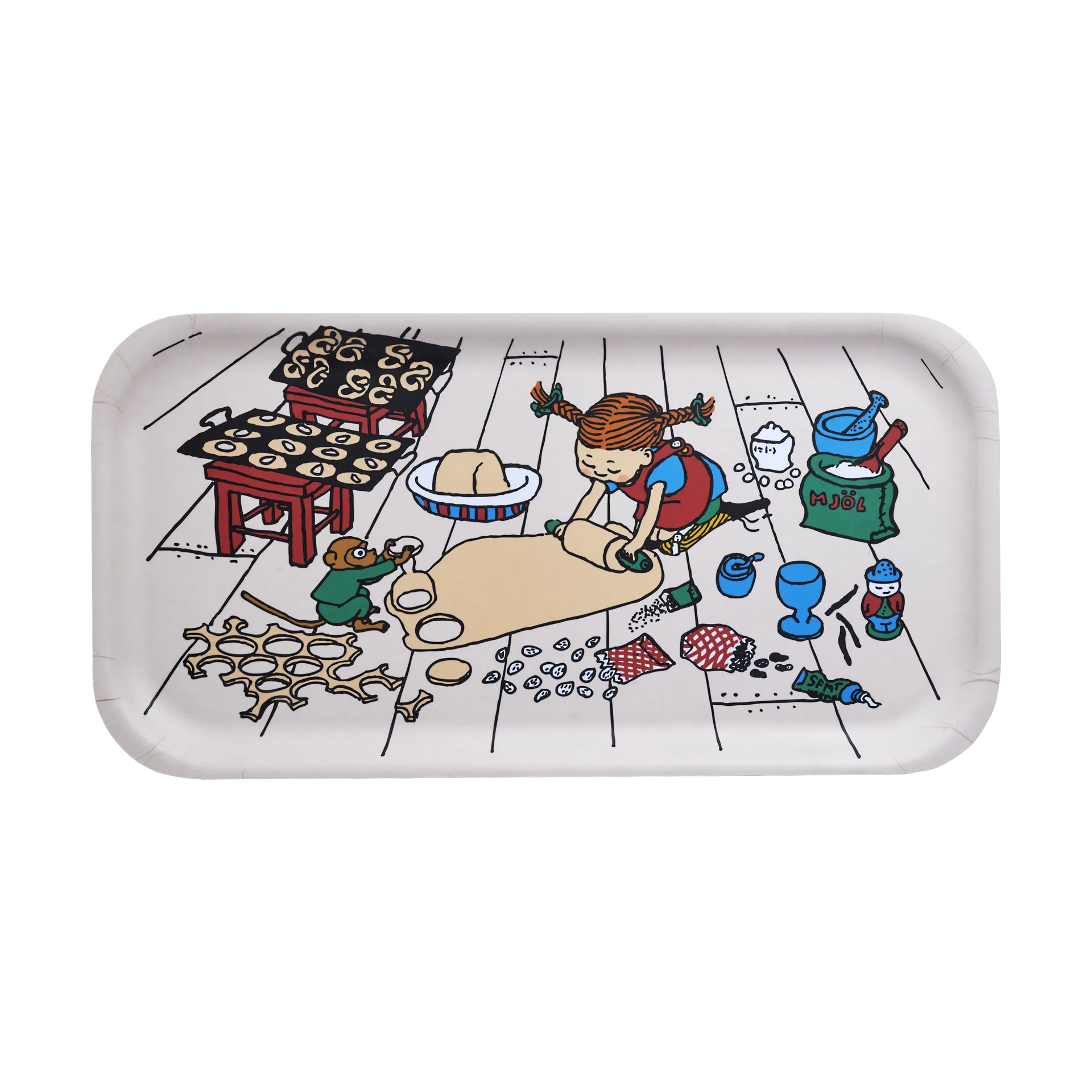Muurla Pippi bakke 22x43 cm Bagning