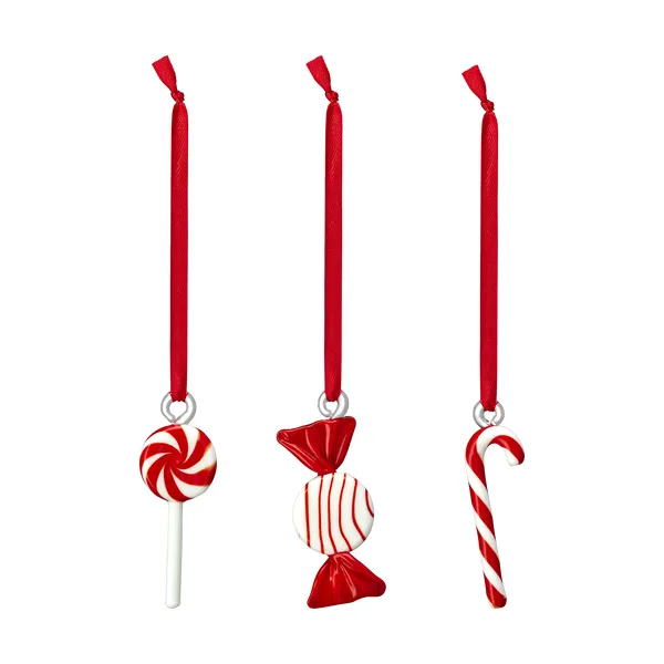 Sweets juldekoration 3-pack