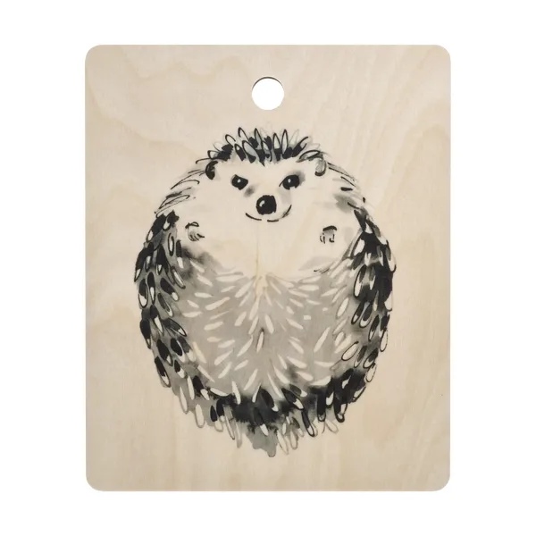 Teemu Järvi x Muurla skärbräda 18x22 cm, Igelkott
