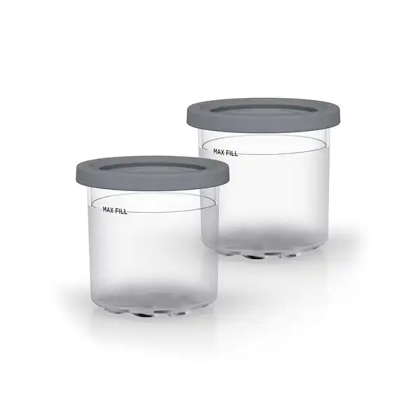 Ninja behållare med lock till NC300 CREAMi 2-pack, Klar