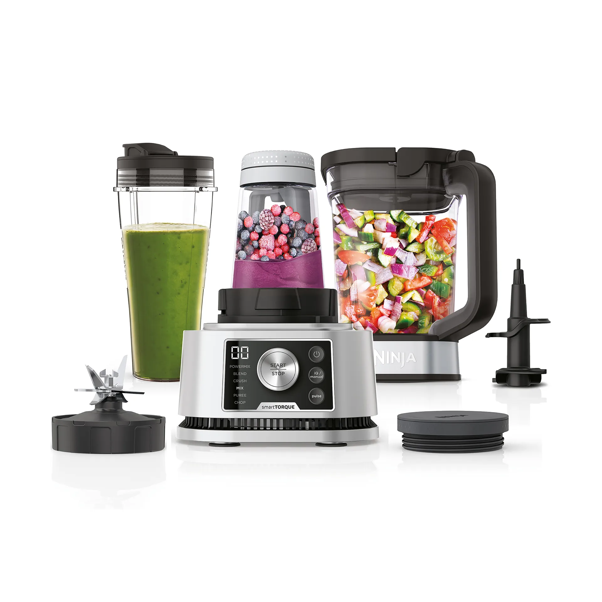 Ninja Ninja Foodi CB350 3-i-1 Power Nutri blender Rustfrit stål