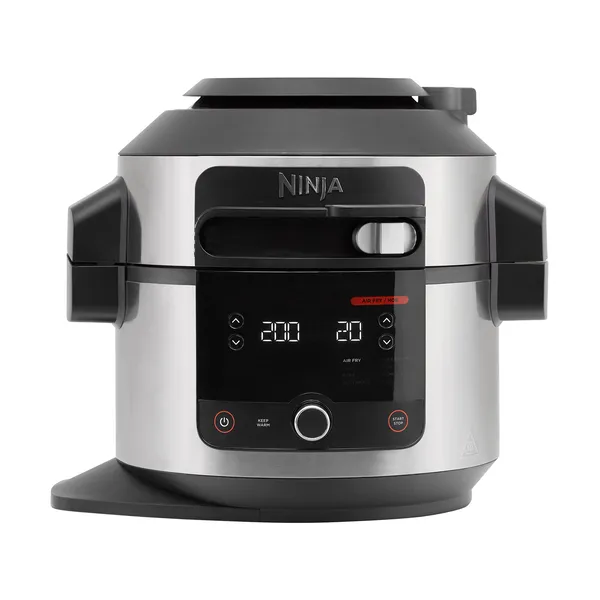 Ninja Foodi OL550 11-i-1 ONE-Lid multikokare 6 L, Rostfritt stål