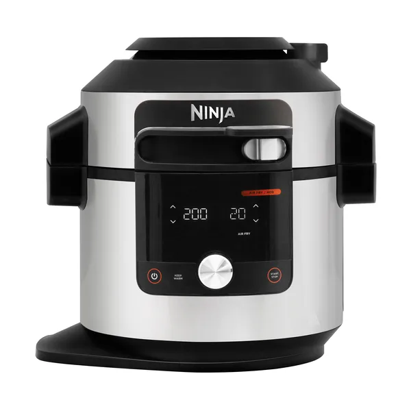 Ninja Foodi OL750 14-i-1 ONE-Lid multikokare 7,5 L, Rostfritt stål