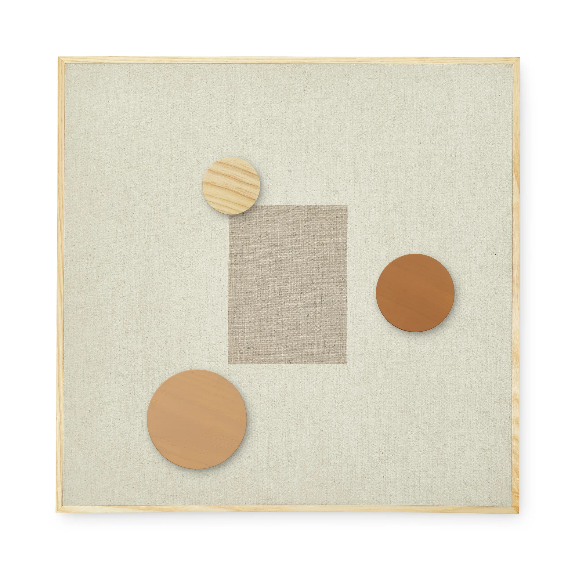 Nofred Tableau d'affichage Noticeboard + 3 aimants Sand