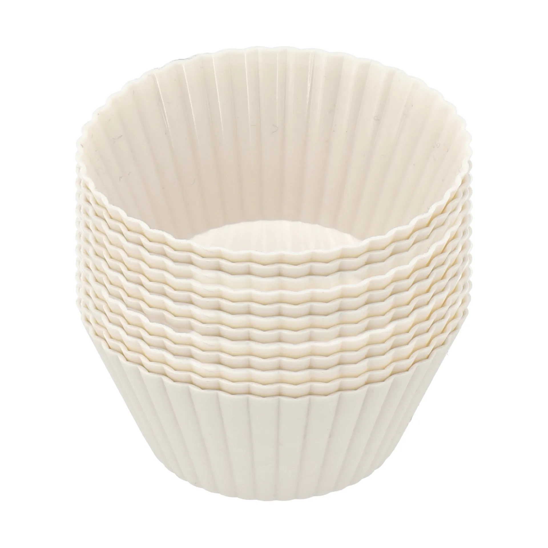 Nordwik Nordwik muffinsform i silikone 12-pak Creme