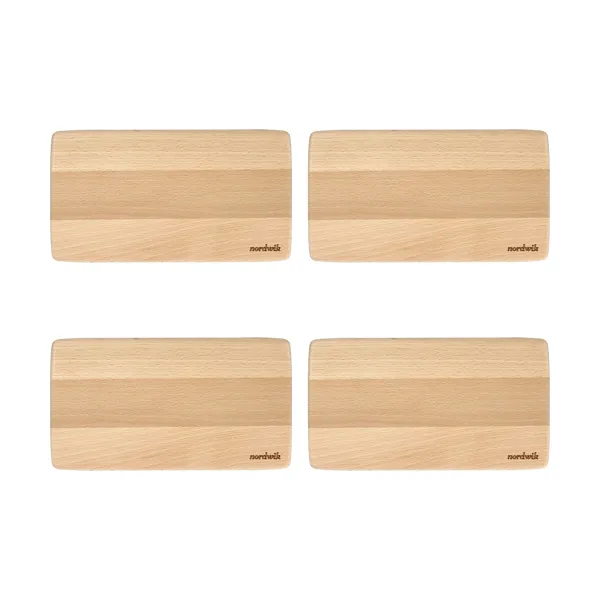 Nordwik smörgåsbricka bok 4-pack, 20x11x0,8cm