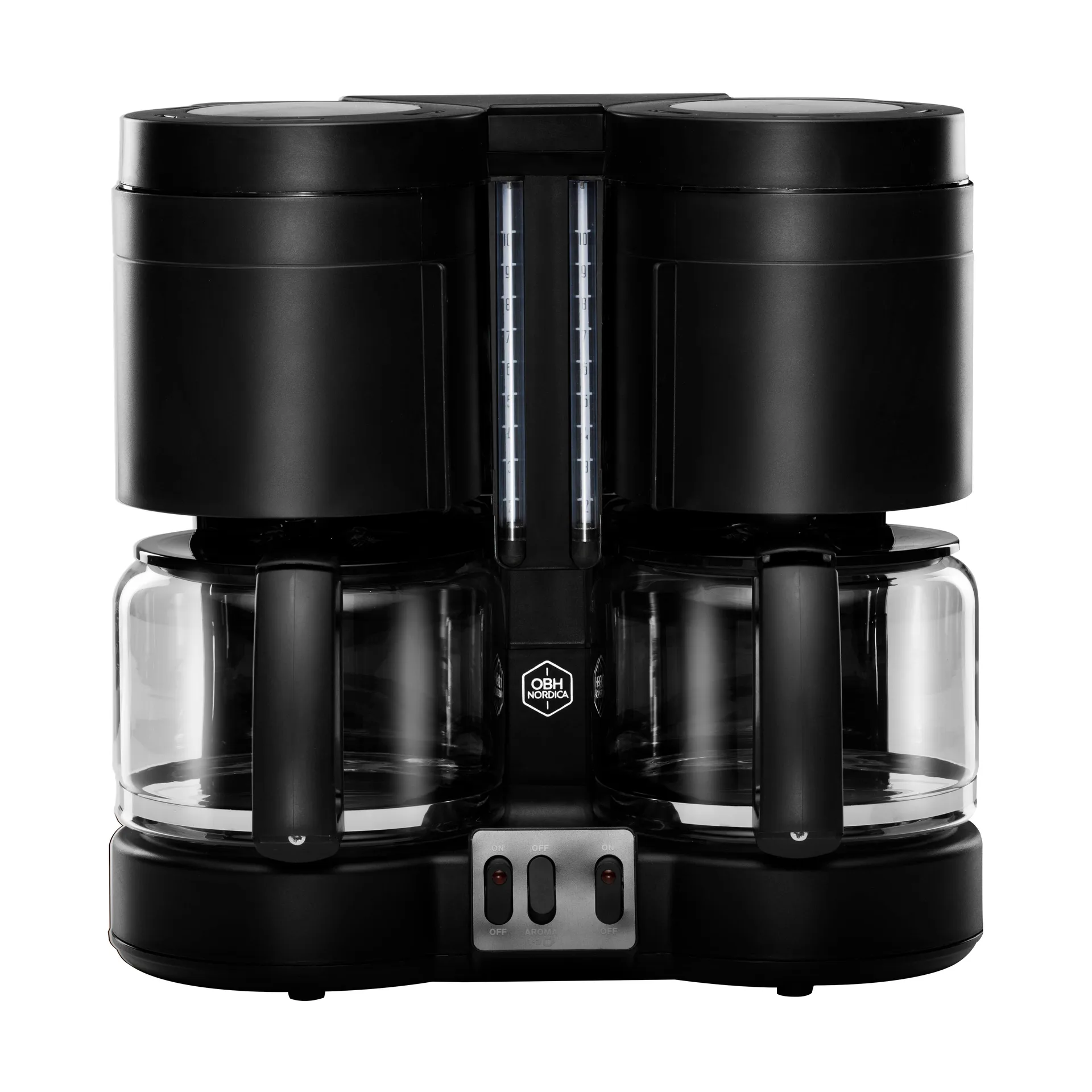 OBH Nordica Duo Tech OP8508S0 kaffemaskine dobbelt Sort