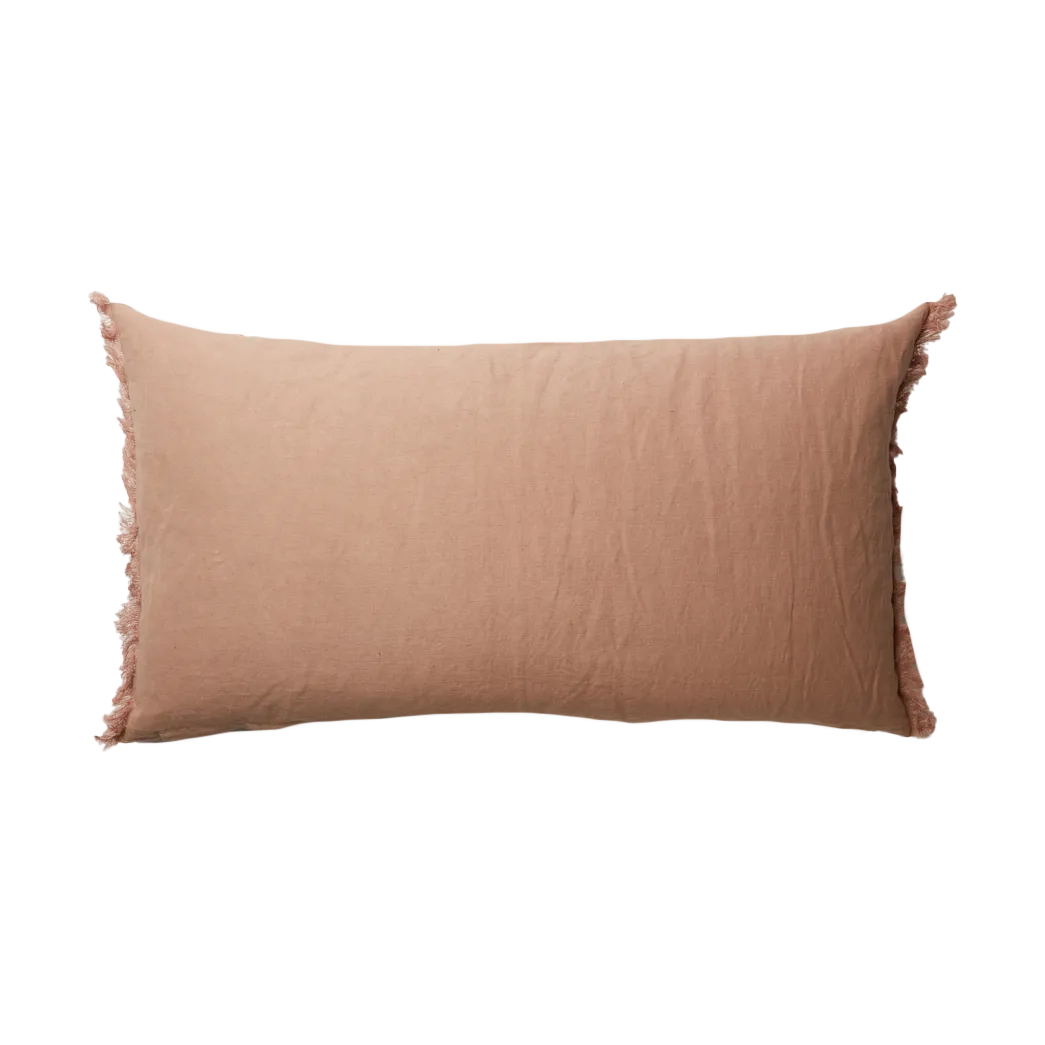 Olsson & Jensen Housse de coussin Livia cm Vieux rose — vue 3