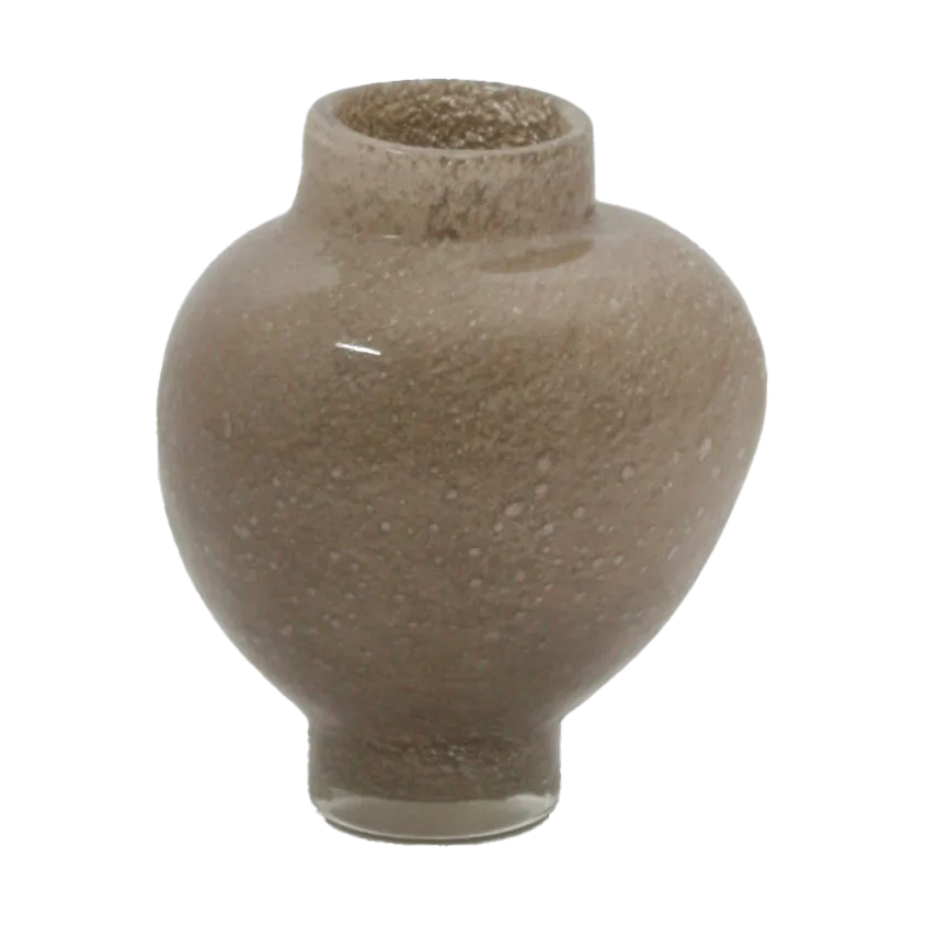 Olsson & Jensen Mila vase lille 19,5 cm Taupe