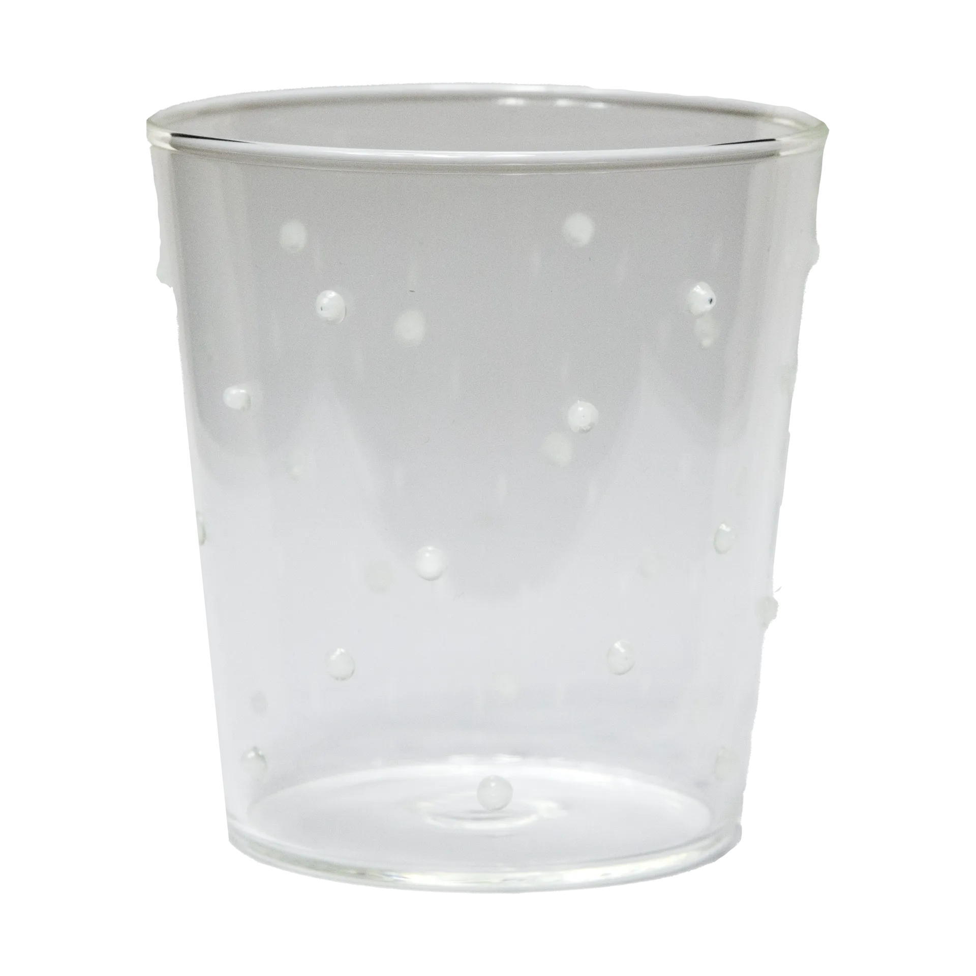 Olsson & Jensen Venezia drikkeglas Hvide prikker