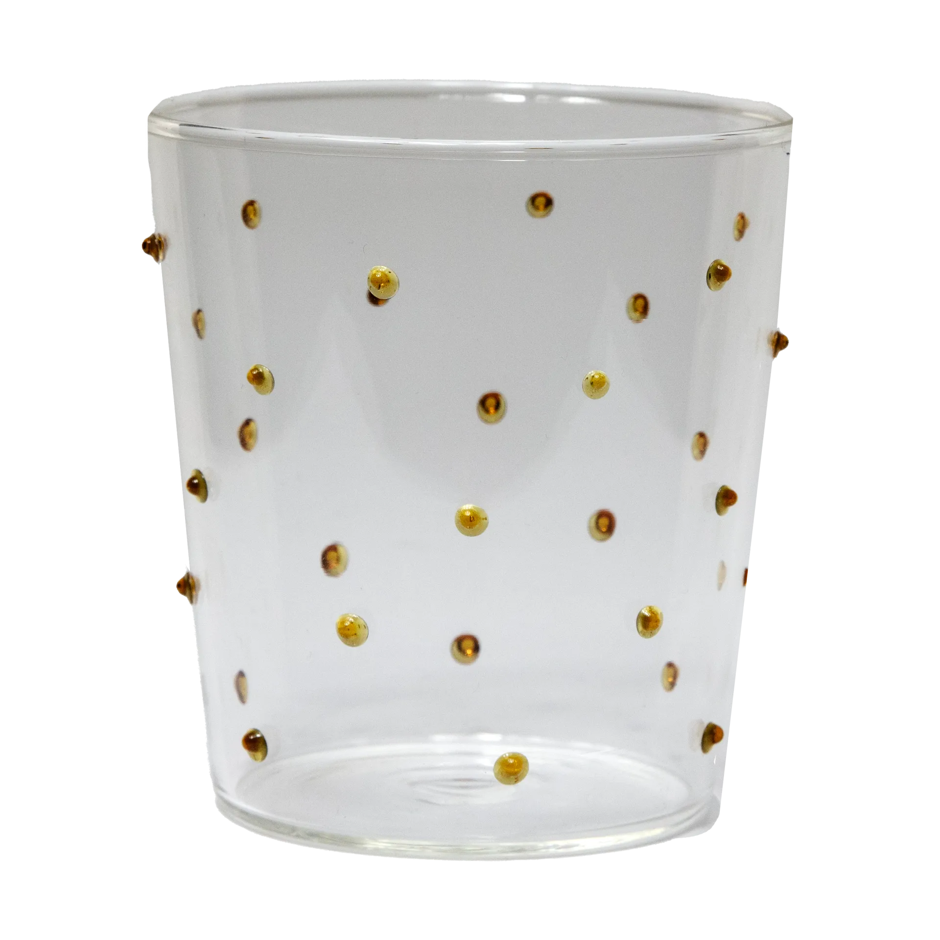 Olsson & Jensen Venezia drikkeglas Rav prikker