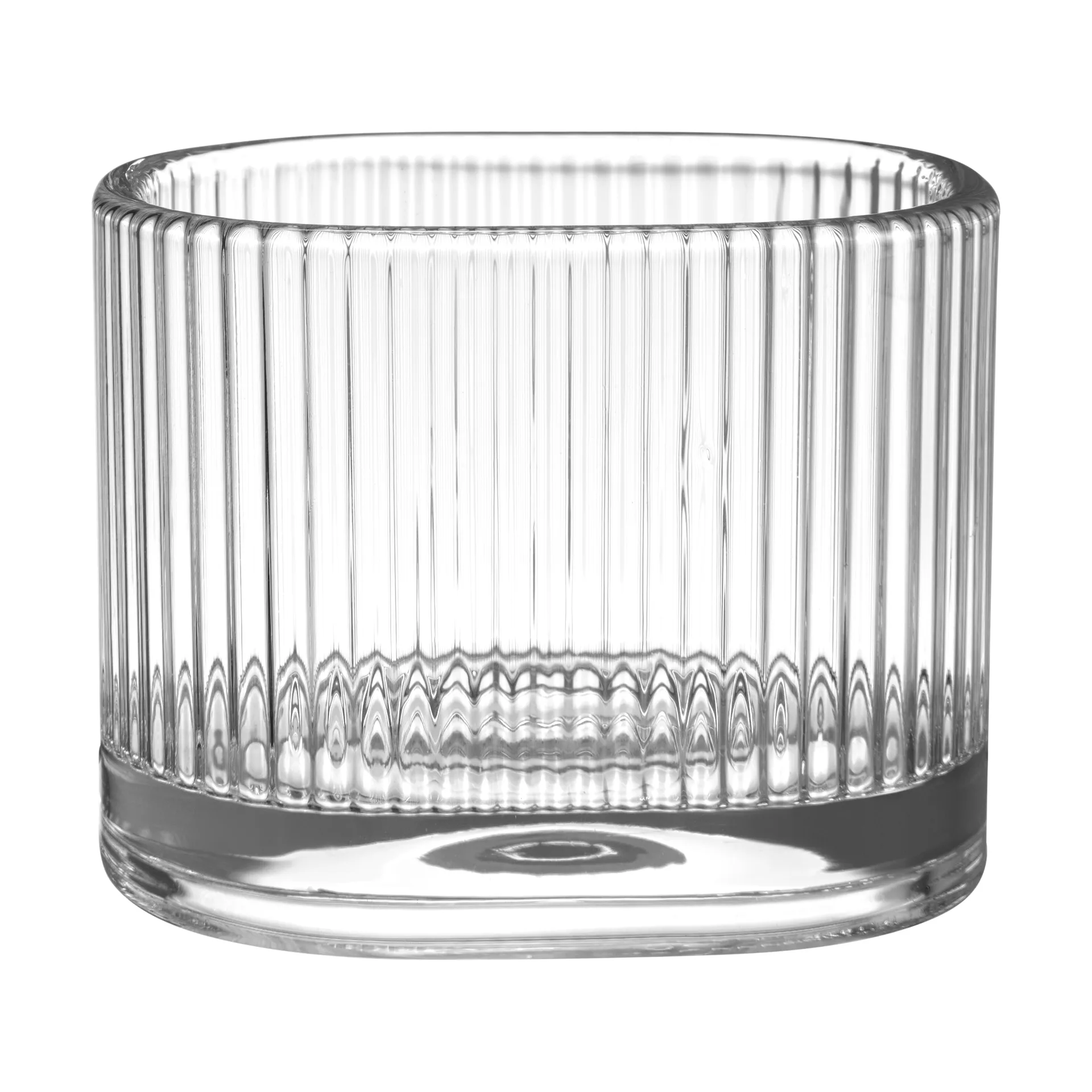 Orrefors Magica fyrfadsstage super ellipse 7 cm Klar