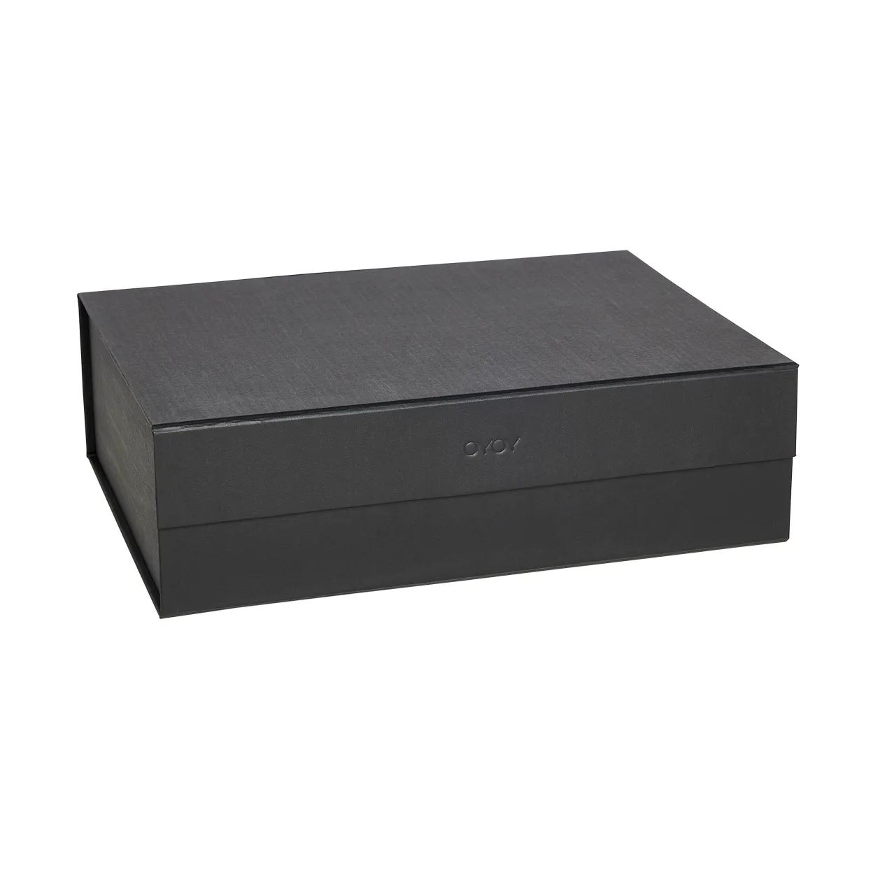 OYOY Boîte de rangement Hako pour boules de Noël cm Noir