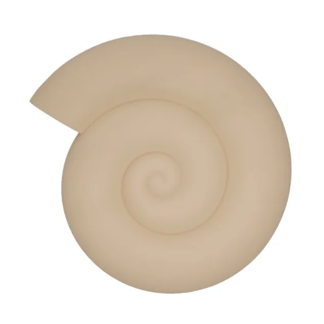 OYOY Dessous de plat Nautilus Vanille