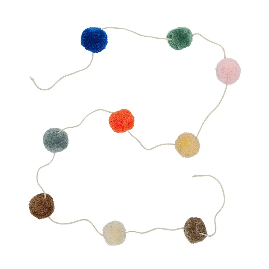 OYOY Guirlande Pom Pom Multi