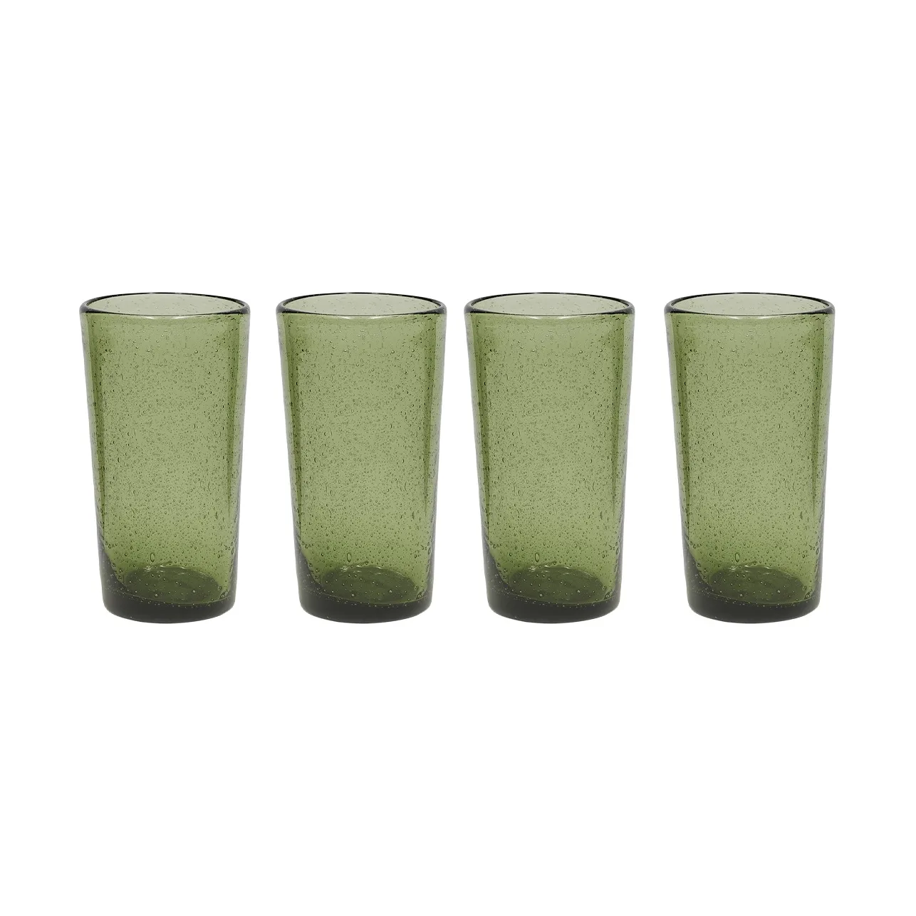 OYOY Kuki highball glas 4-pack Green