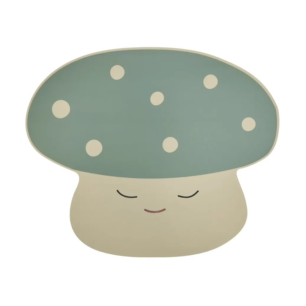 OYOY Mushroom dækkeserviet Offwhite-Pale green