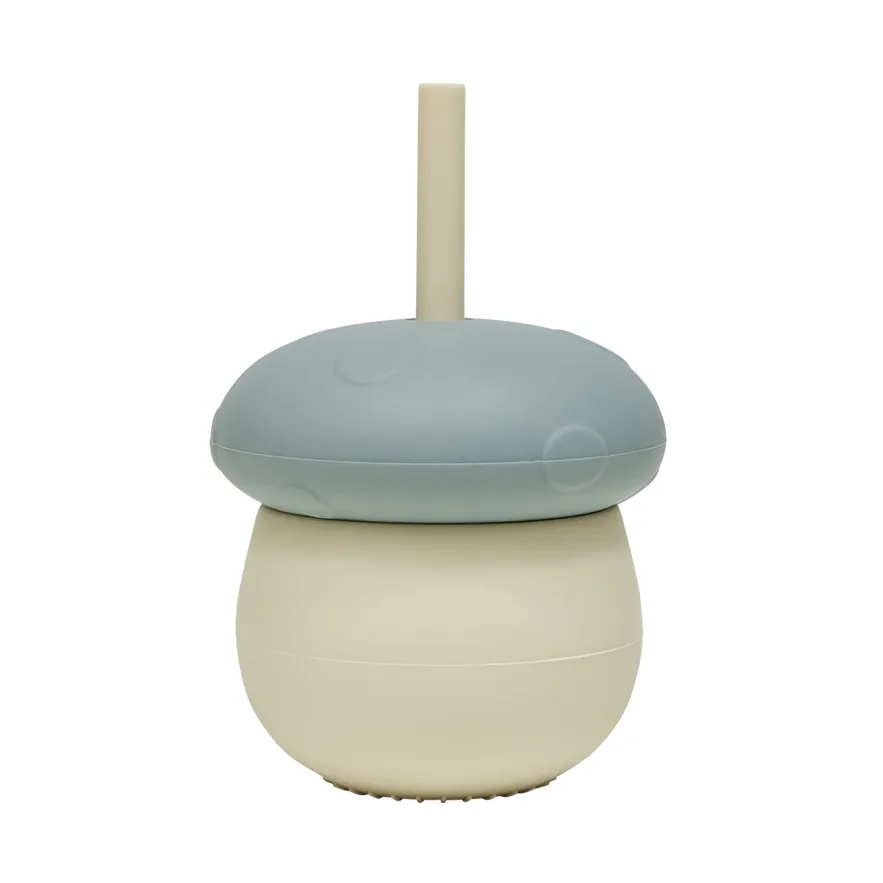 OYOY Mushroom kop Offwhite-blue
