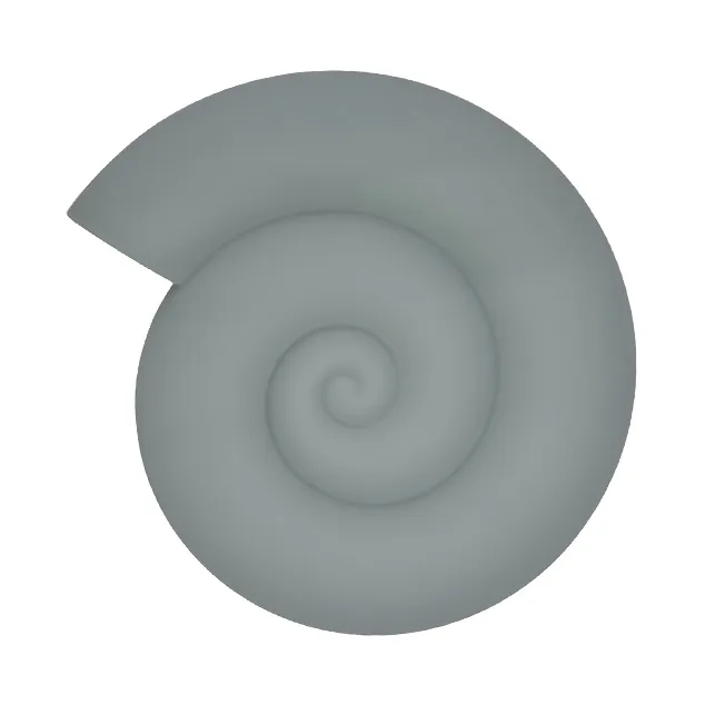OYOY Nautilus bordskåner Dusty Blue